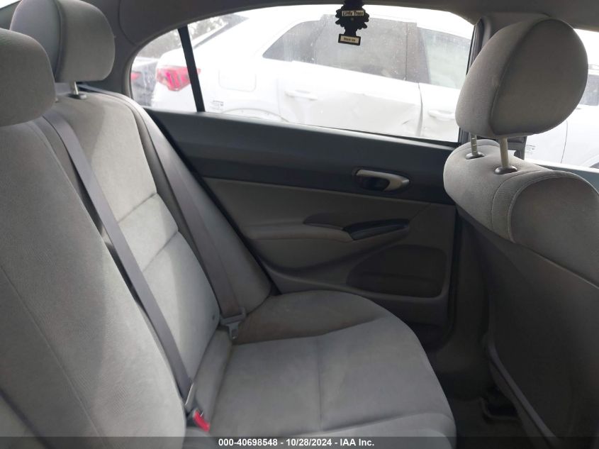 2008 Honda Civic Lx VIN: 2HGFA16578H340531 Lot: 40698548