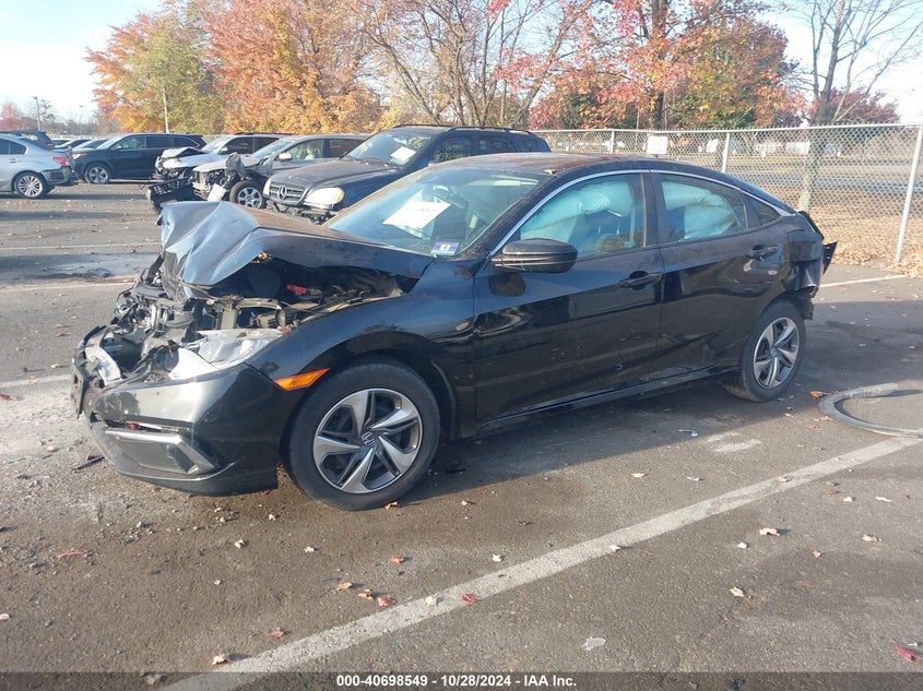 VIN 2HGFC2F61KH579587 2019 HONDA CIVIC LX