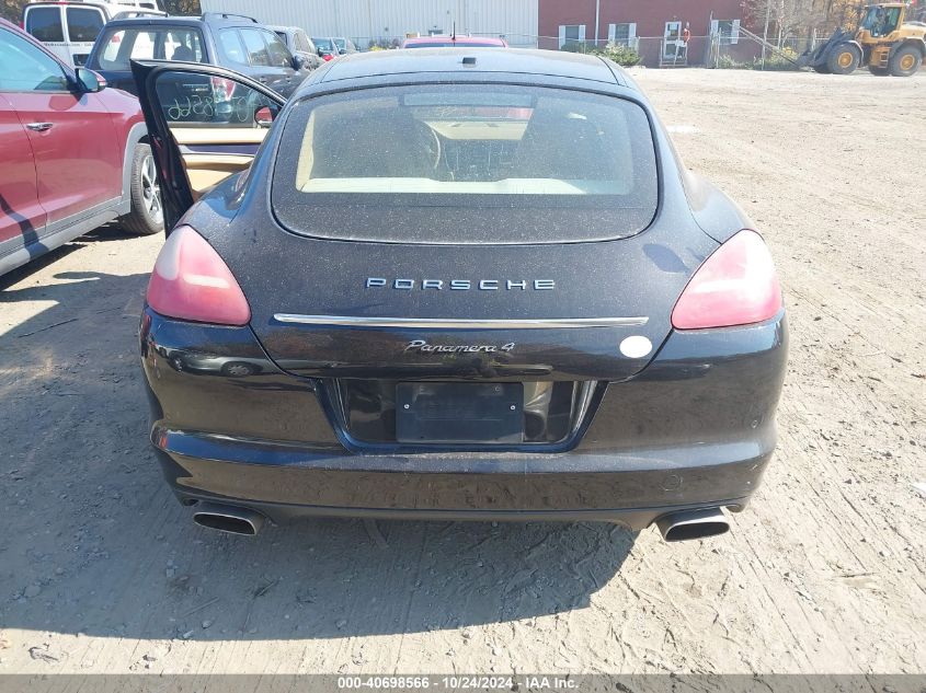 2011 Porsche Panamera 4 VIN: WP0AA2A75BL011330 Lot: 40698566