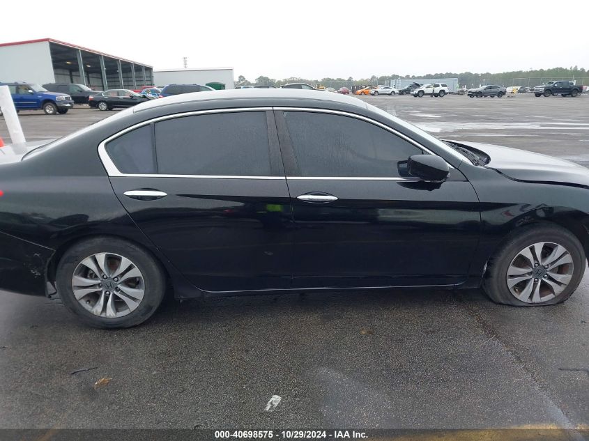 2013 Honda Accord Lx VIN: 1HGCR2F3XDA038319 Lot: 40698575