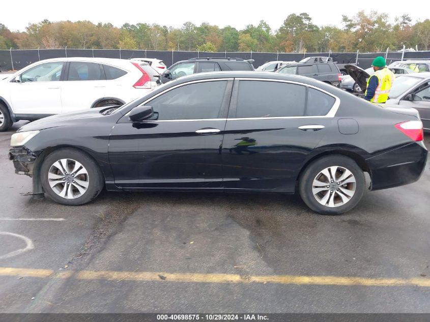 2013 Honda Accord Lx VIN: 1HGCR2F3XDA038319 Lot: 40698575