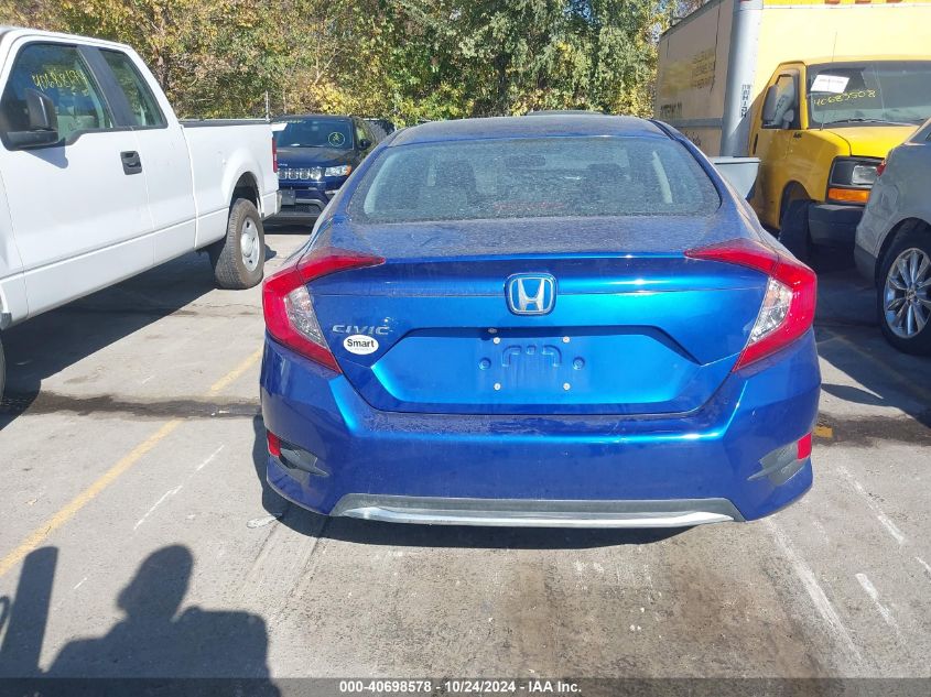 2019 Honda Civic Lx VIN: 2HGFC2F60KH587308 Lot: 40698578