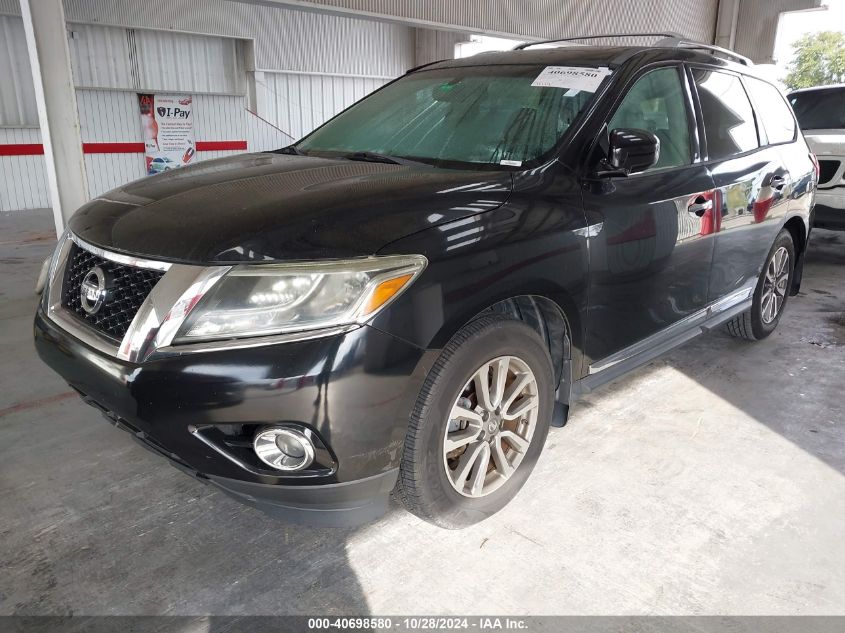 2014 Nissan Pathfinder Sl VIN: 5N1AR2MN1EC685395 Lot: 40698580