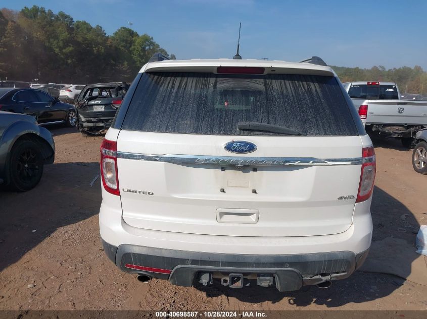 2012 Ford Explorer Limited VIN: 1FMHK8F87CGA81756 Lot: 40698587