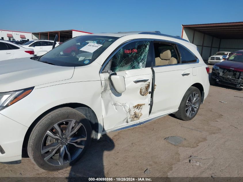 2019 Acura Mdx Advance Pkg VIN: 5J8YD3H87KL005489 Lot: 40698595