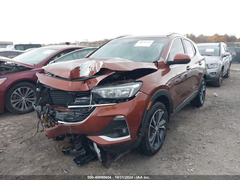 2021 Buick Encore Gx Awd Select VIN: KL4MMESL0MB116412 Lot: 40698604