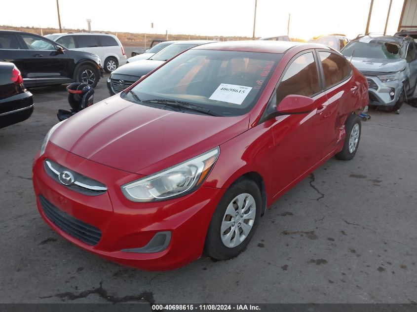 VIN KMHCT4AE7GU046638 2016 Hyundai Accent, SE no.2