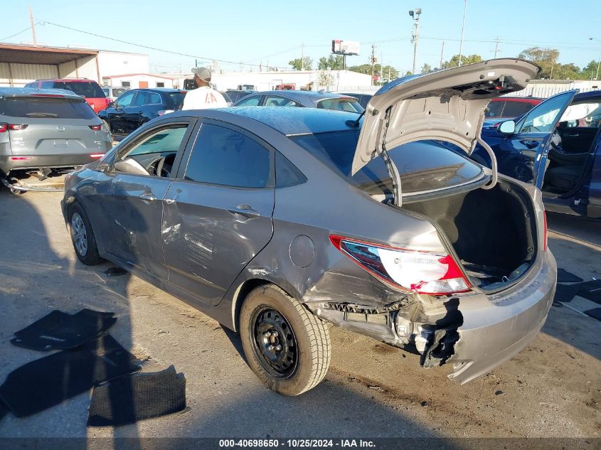 2017 Hyundai Accent Se VIN: KMHCT4AE3HU391571 Lot: 40698650