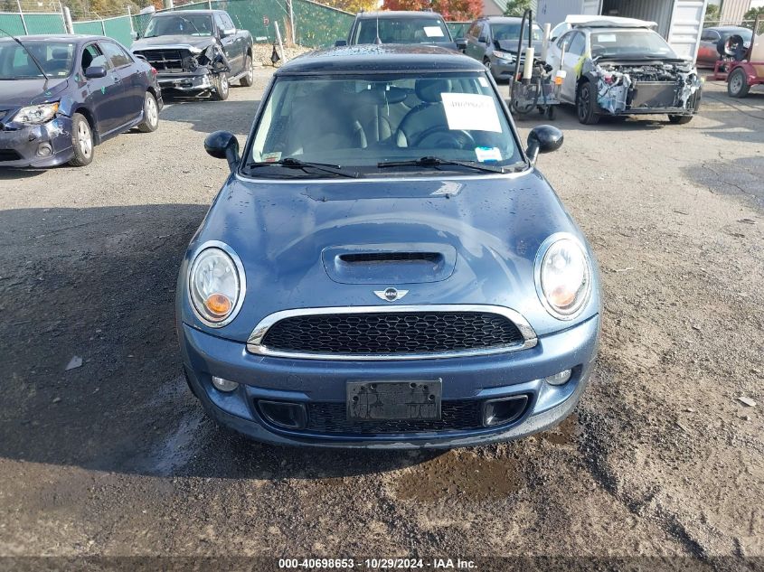 2011 Mini Cooper S VIN: WMWSV3C53BTY13186 Lot: 40698653