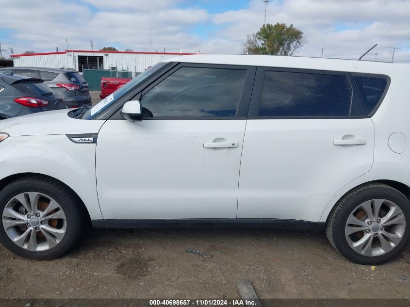 2016 Kia Soul + VIN: KNDJP3A56G7248766 Lot: 40698657