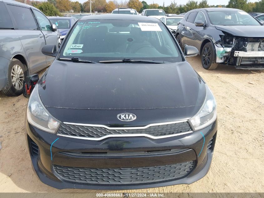 2018 Kia Rio Lx VIN: 3KPA25AB6JE051376 Lot: 40698663