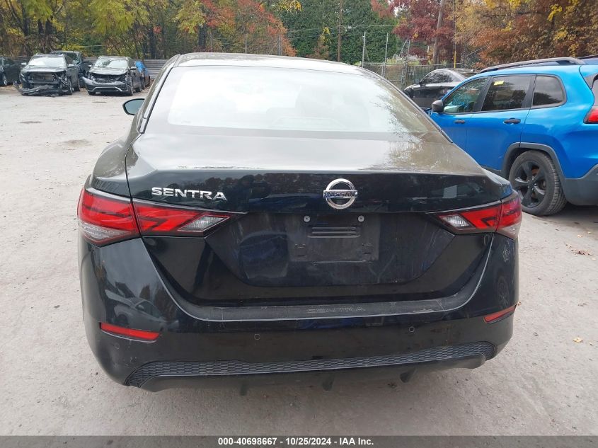 2020 Nissan Sentra S Xtronic Cvt VIN: 3N1AB8BV4LY274417 Lot: 40698667