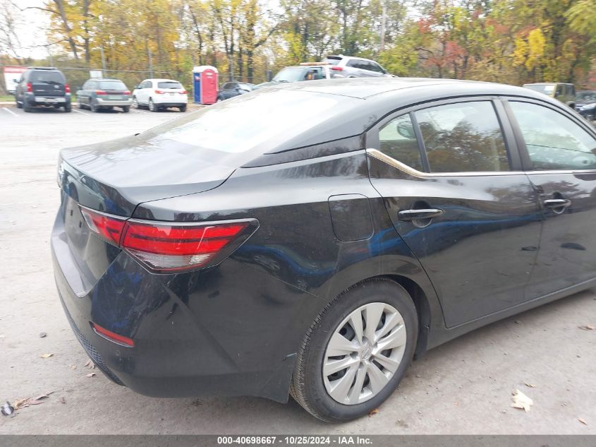 2020 Nissan Sentra S Xtronic Cvt VIN: 3N1AB8BV4LY274417 Lot: 40698667