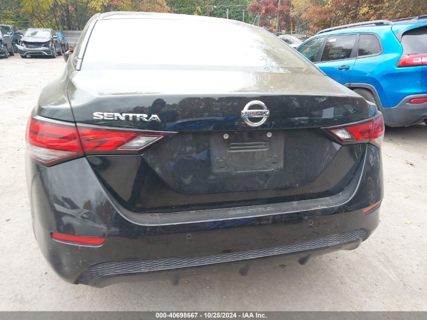 2020 Nissan Sentra S Xtronic Cvt VIN: 3N1AB8BV4LY274417 Lot: 40698667