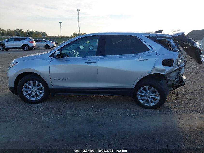 2020 Chevrolet Equinox Fwd Lt 1.5L Turbo VIN: 3GNAXKEV7LS527649 Lot: 40698693