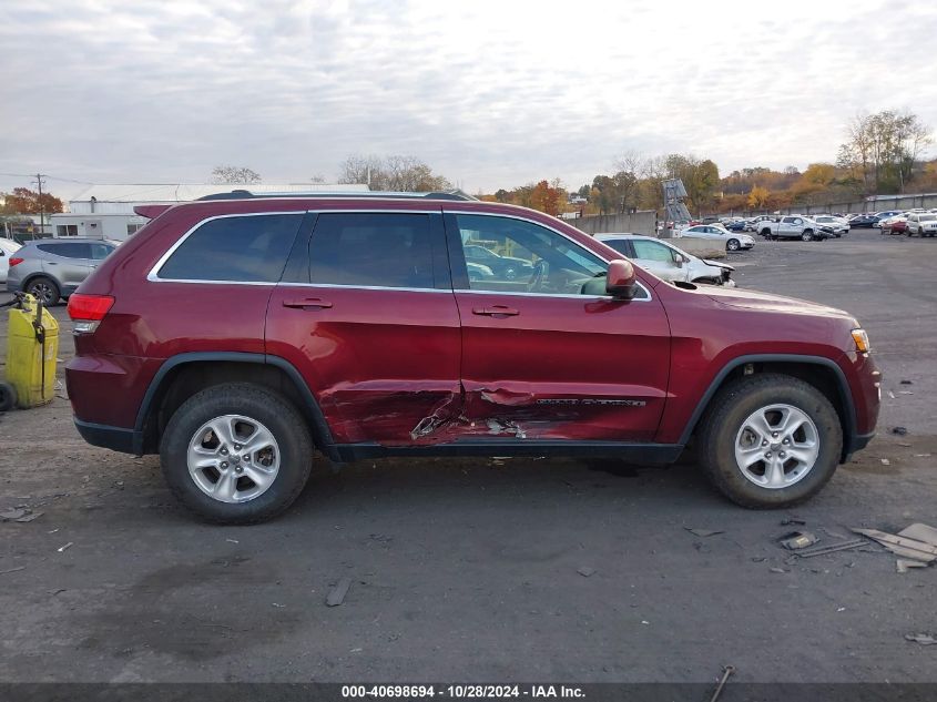 2017 Jeep Grand Cherokee Laredo 4X4 VIN: 1C4RJFAG2HC624668 Lot: 40698694