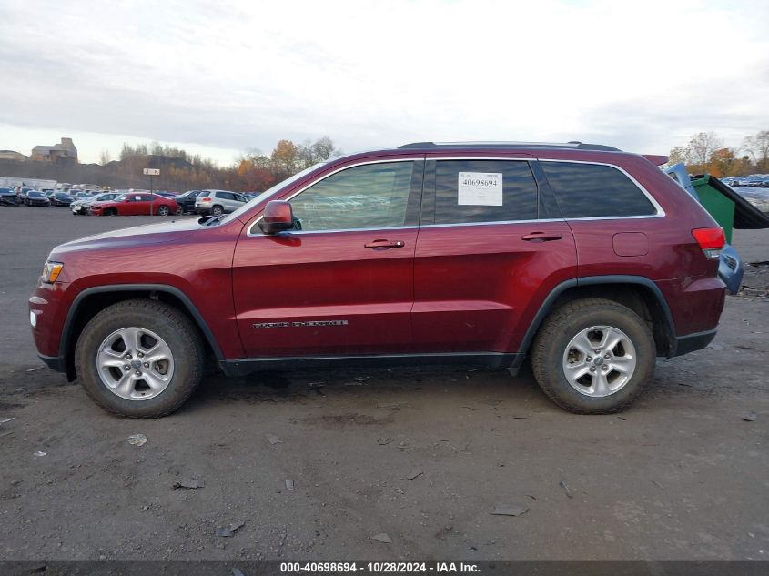 2017 Jeep Grand Cherokee Laredo 4X4 VIN: 1C4RJFAG2HC624668 Lot: 40698694