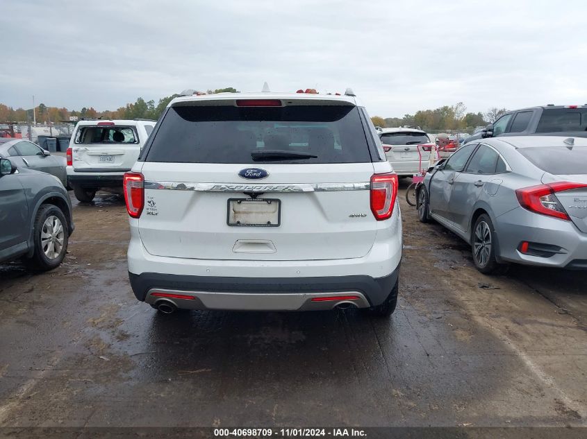 2016 Ford Explorer Xlt VIN: 1FM5K8D86GGC88781 Lot: 40698709