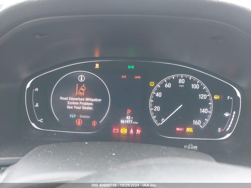 2020 HONDA ACCORD auction photo 7