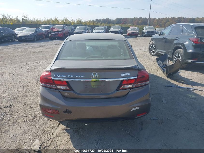 2013 Honda Civic Ex VIN: 2HGFB2F89DH502327 Lot: 40698720