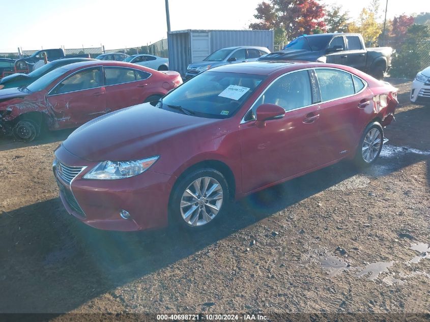 2014 Lexus Es 300H VIN: JTHBW1GG3E2055181 Lot: 40698721