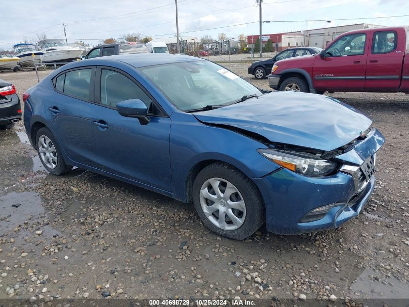 VIN 3MZBN1U74JM234872 2018 MAZDA 3 no.1