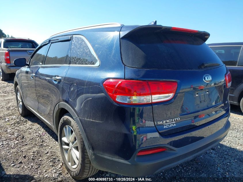 2018 KIA SORENTO 2.4L LX - 5XYPG4A38JG399410