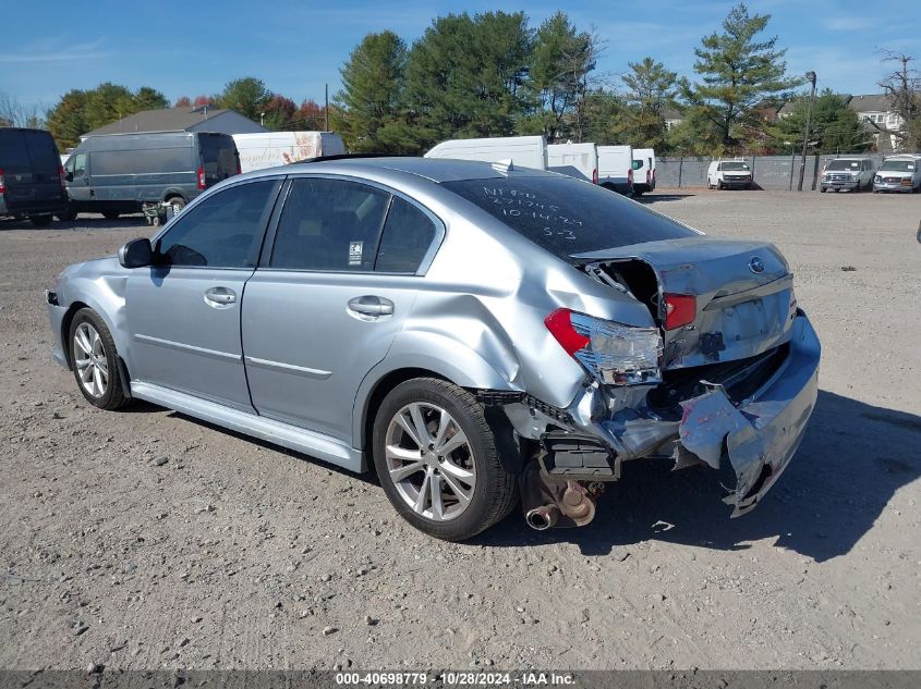 2014 Subaru Legacy 3.6R Limited VIN: 4S3BMDN6XE2014582 Lot: 40698779