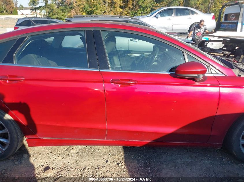 2017 Ford Fusion Se VIN: 3FA6P0HD1HR240236 Lot: 40698796