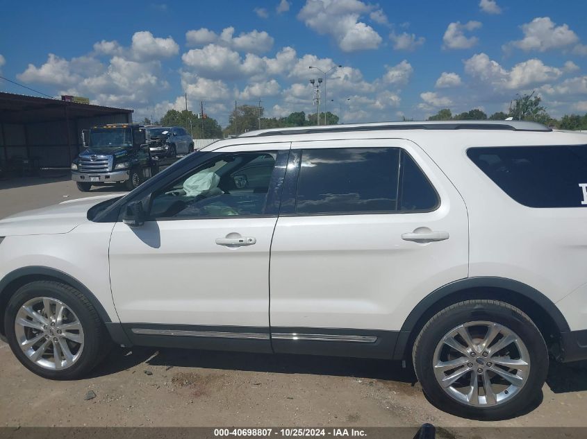 2018 Ford Explorer Xlt VIN: 1FM5K7D8XJGC92964 Lot: 40698807