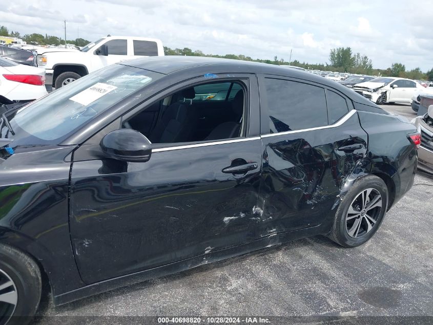 2020 Nissan Sentra Sv Xtronic Cvt VIN: 3N1AB8CV1LY253863 Lot: 40698820