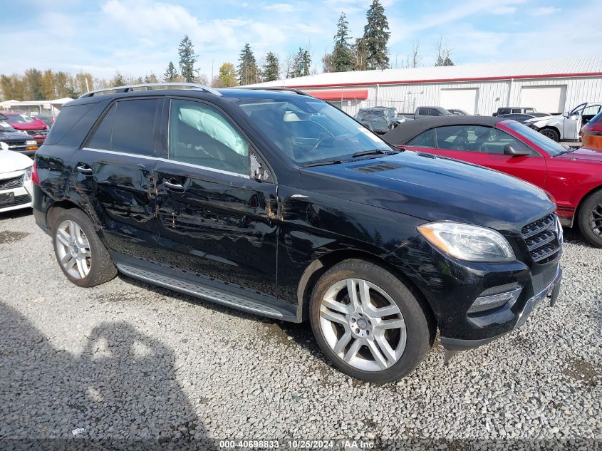 2013 Mercedes-Benz Ml 350 4Matic VIN: 4JGDA5HB3DA210668 Lot: 40698833