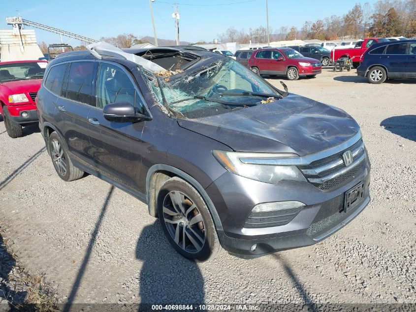 VIN 5FNYF6H0XGB038646 2016 HONDA PILOT no.1