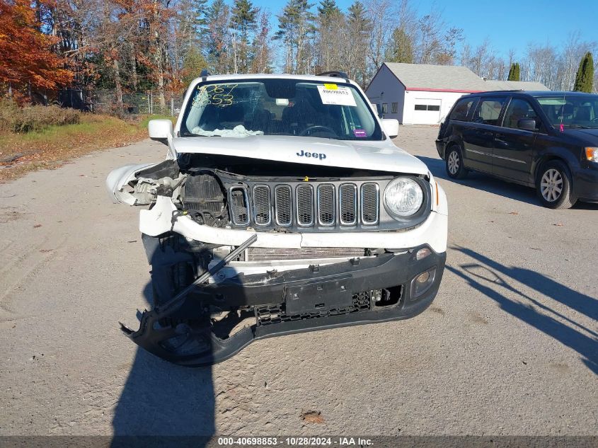 2017 Jeep Renegade Latitude 4X4 VIN: ZACCJBBB0HPG44432 Lot: 40698853