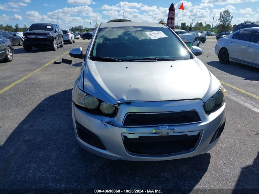 2013 Chevrolet Sonic Ls Auto VIN: 1G1JA6SHXD4213536 Lot: 40698868