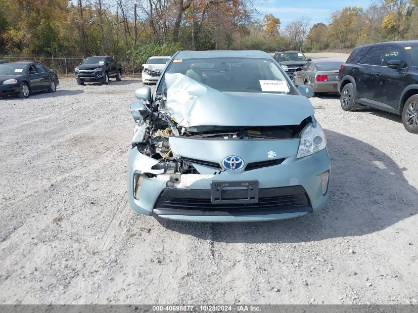 2013 Toyota Prius Three VIN: JTDKN3DU6D1717785 Lot: 40698877