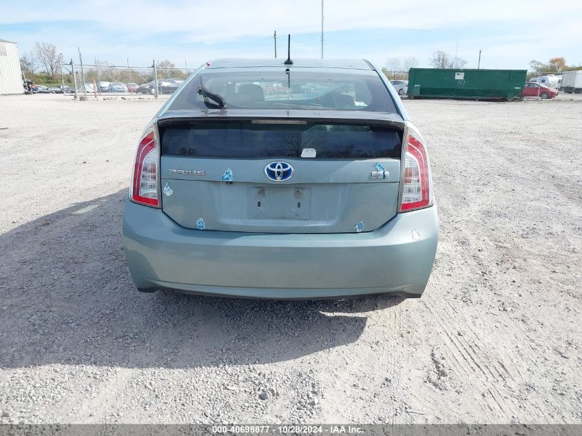 2013 Toyota Prius Three VIN: JTDKN3DU6D1717785 Lot: 40698877