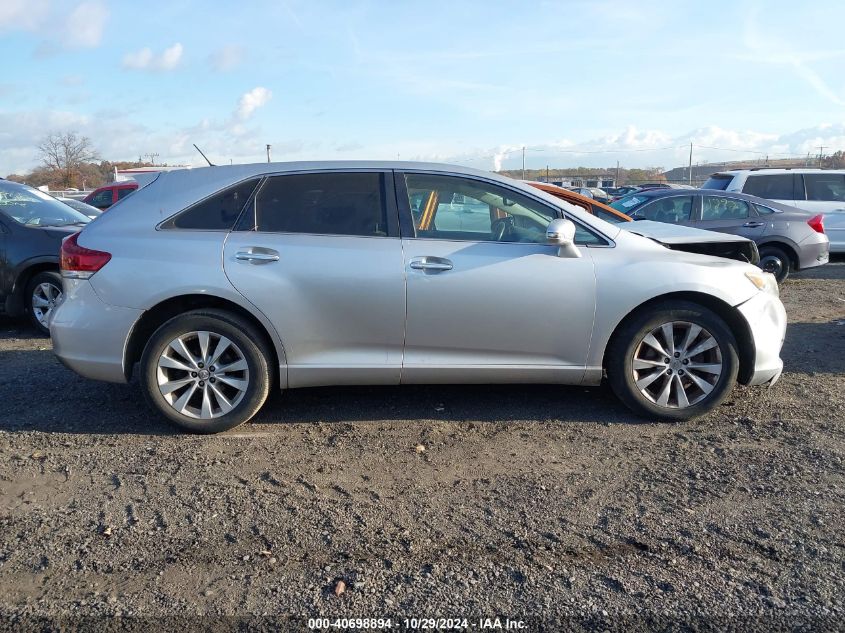 2013 Toyota Venza Xle VIN: 4T3BA3BB7DU039031 Lot: 40698894