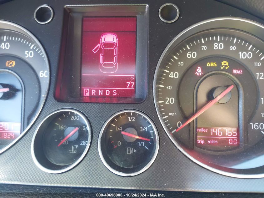 2006 Volkswagen Passat 2.0T VIN: WVWEK93C66E086324 Lot: 40698905