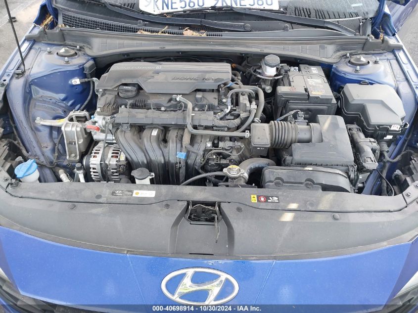 2022 Hyundai Elantra Sel VIN: KMHLM4AG2NU287972 Lot: 40698914