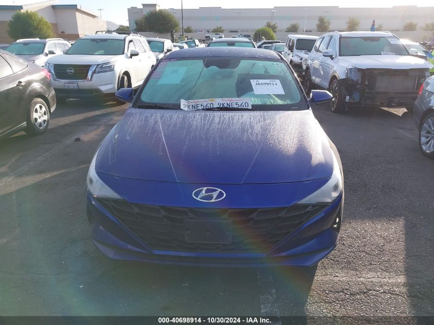 2022 Hyundai Elantra Sel VIN: KMHLM4AG2NU287972 Lot: 40698914