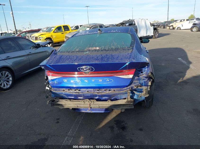 2022 Hyundai Elantra Sel VIN: KMHLM4AG2NU287972 Lot: 40698914