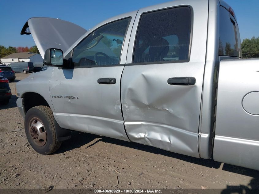 2003 Dodge Ram 3500 Slt/Laramie/St VIN: 3D3MU48DX3G794825 Lot: 40698929