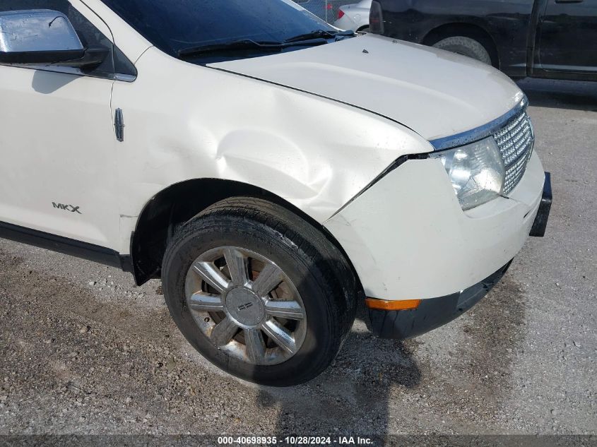 2007 Lincoln Mkx VIN: 2LMDU88CX7BJ13465 Lot: 40698935