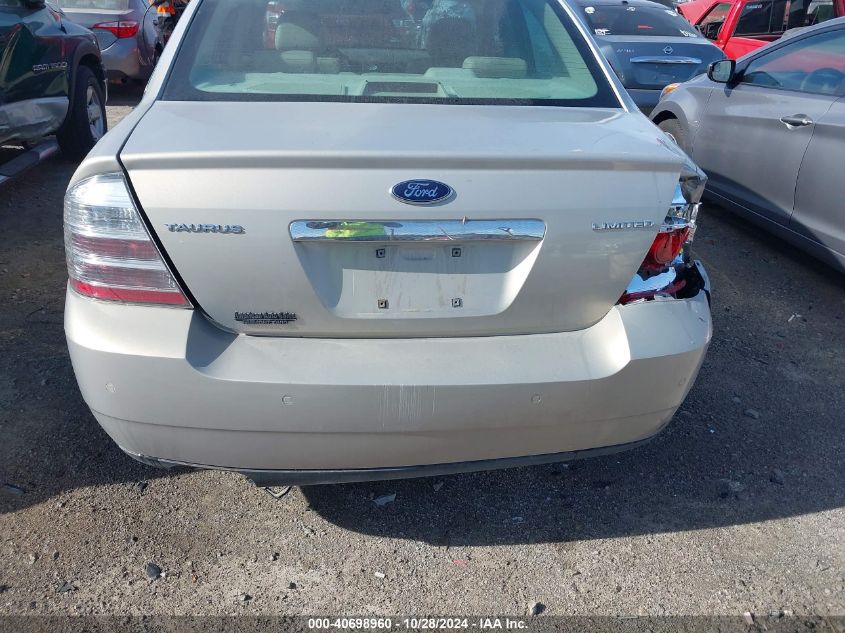 2009 Ford Taurus Limited VIN: 1FAHP25W09G116915 Lot: 40698960