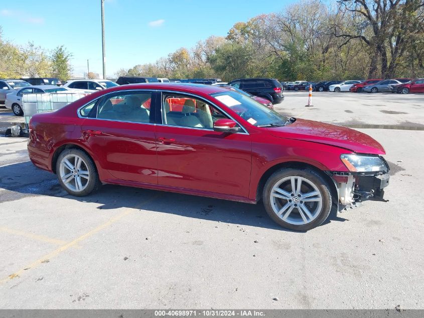 2015 Volkswagen Passat 2.0L Tdi Se VIN: 1VWBV7A32FC016863 Lot: 40698971