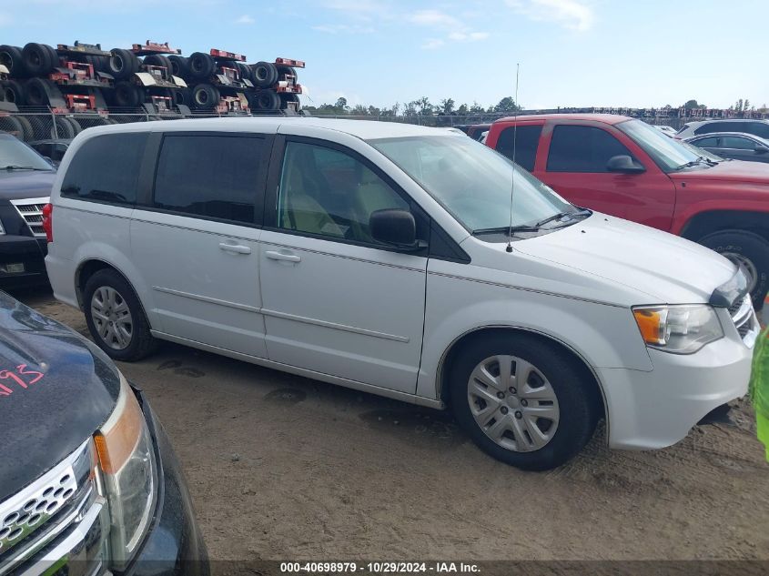 2016 Dodge Grand Caravan Se VIN: 2C4RDGBG8GR341046 Lot: 40698979