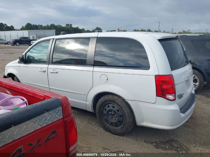 2016 Dodge Grand Caravan Se VIN: 2C4RDGBG8GR341046 Lot: 40698979