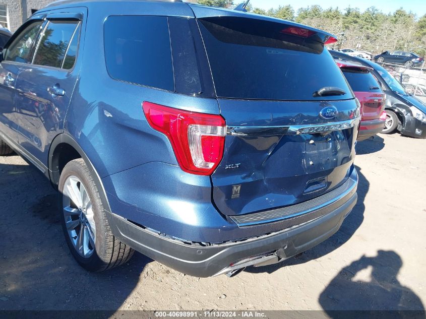 2018 Ford Explorer Xlt VIN: 1FM5K8D82JGC59513 Lot: 40698991