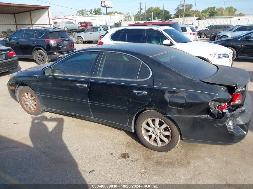 2004 Lexus Es 330 VIN: JTHBA30G545051747 Lot: 40699038